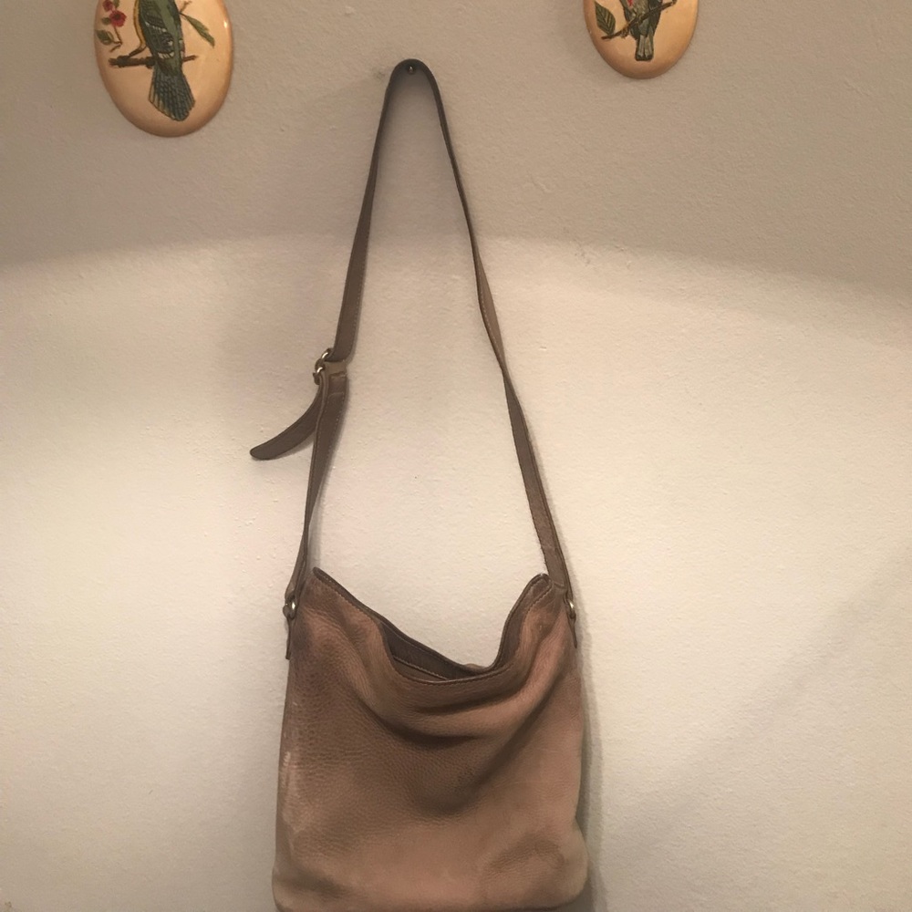 Distressed coach purse